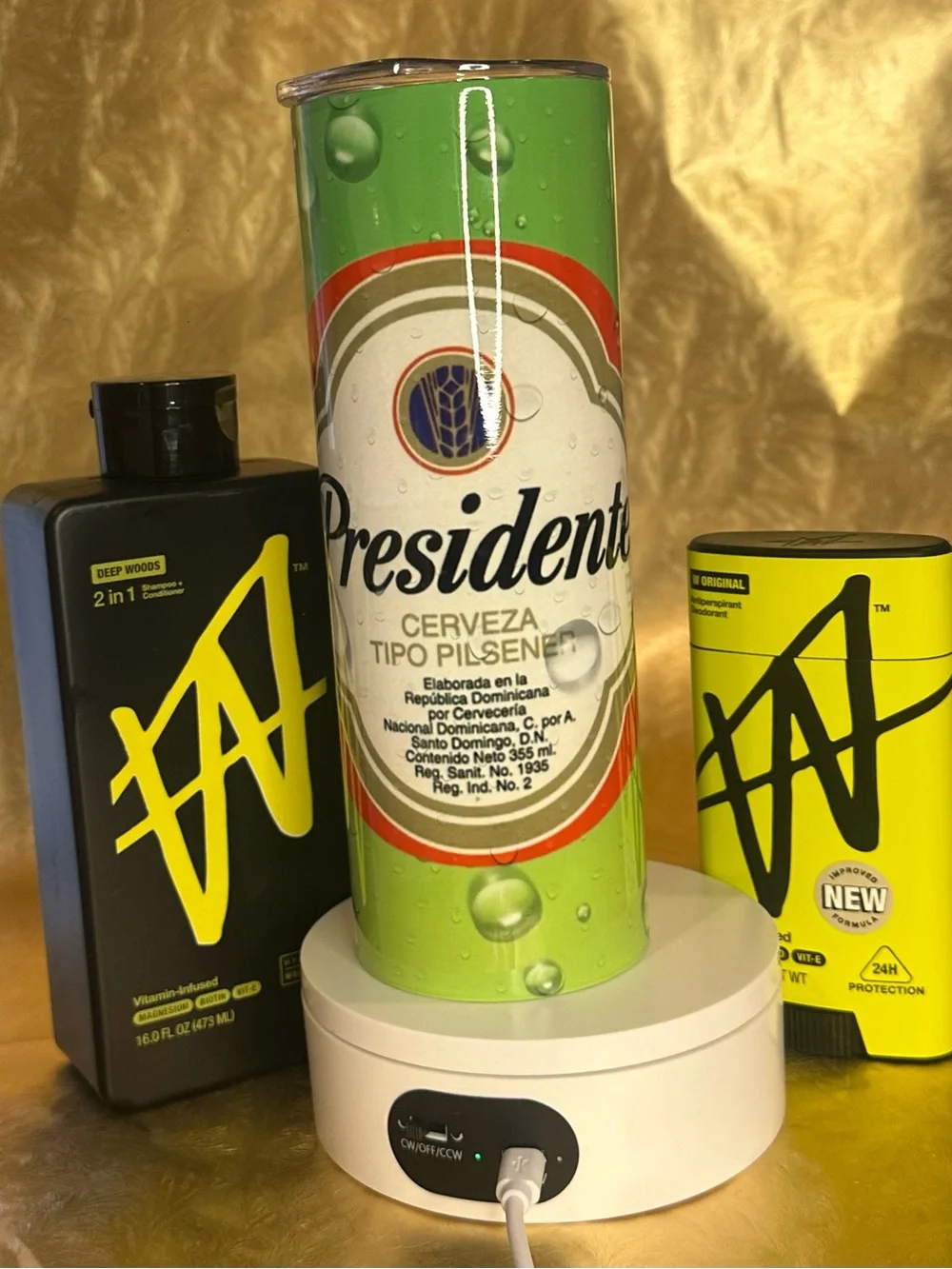 Cerveza presidente tumbler-